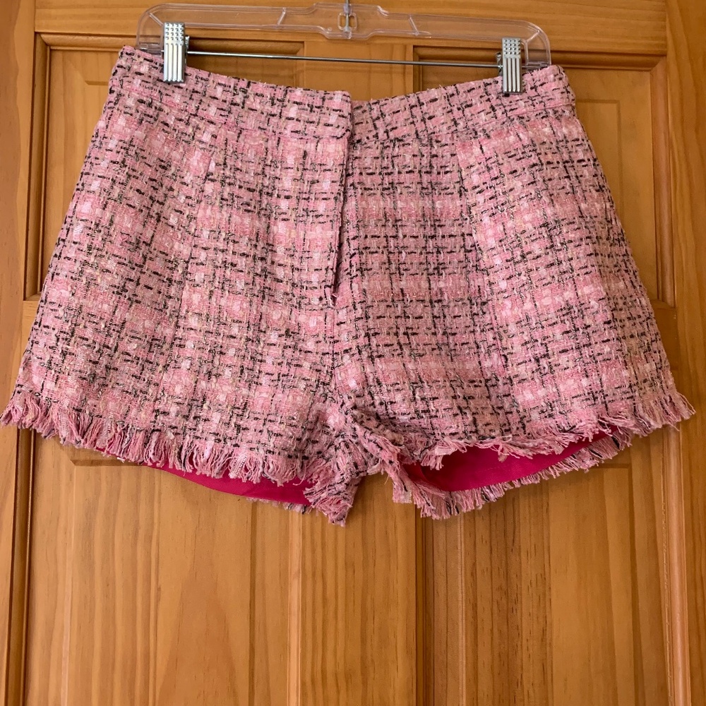 Pink Tweed shorts from Very J